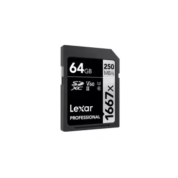 Lexar Professional 1667x SDXC UHS-II karte (64 GB)