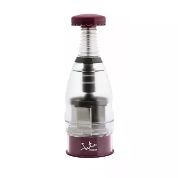 Manuālais virtuves smalcinātājs JATA AC54 Bordeaux caurspīdīgs