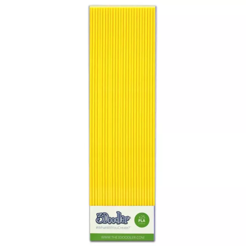 3D drukas materiāls 3Doodler PL05-DUCK Dzeltens
