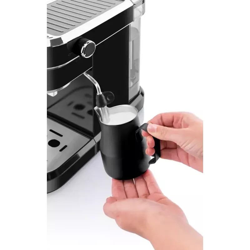 Espresso kafijas automāts ETA ETA618190020 — pusautomātisks, 0,75 L ūdens tvertne, 1350 W, melns