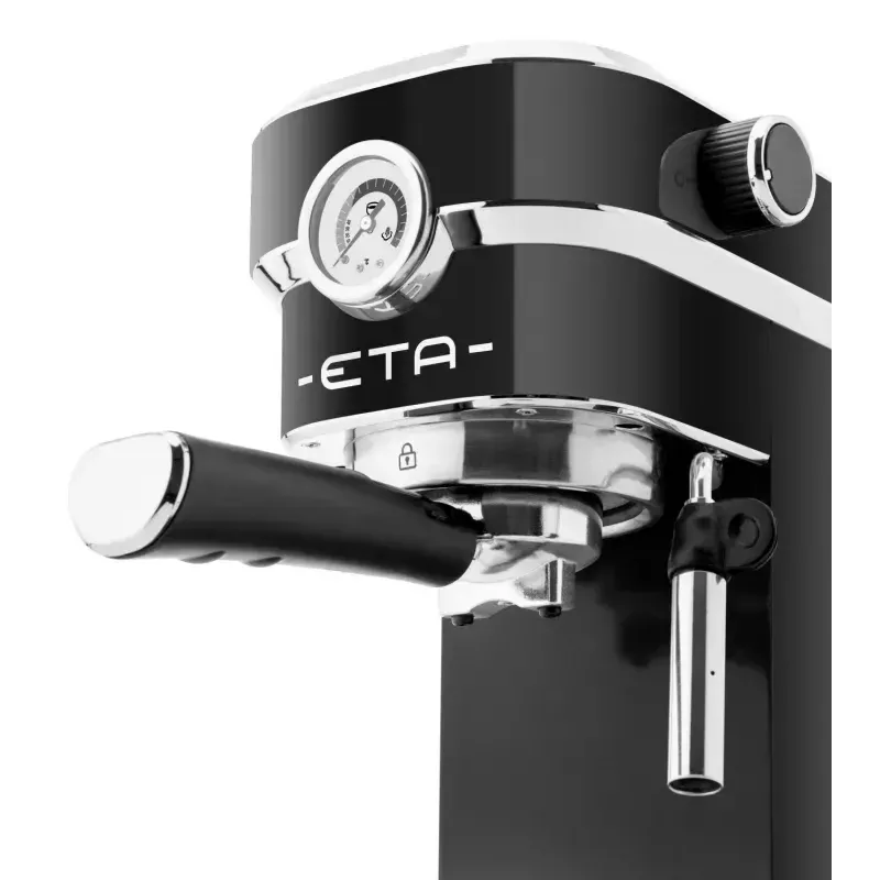 Espresso kafijas automāts ETA ETA618190020 — pusautomātisks, 0,75 L ūdens tvertne, 1350 W, melns