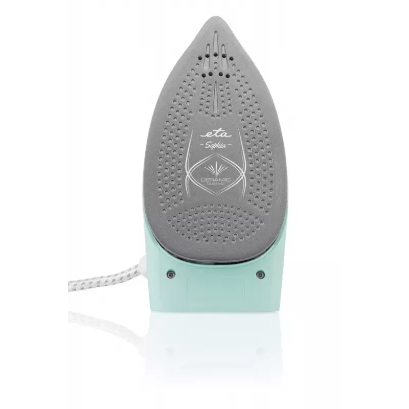 Tvaika gludeklis ETA Sophia ETA127190000 — keramikas zole, 1100 W, 80 ml tvertne, vertikālais tvaiks, 1,9 m vads