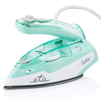 Tvaika gludeklis ETA Sophia ETA127190000 — keramikas zole, 1100 W, 80 ml tvertne, vertikālais tvaiks, 1,9 m vads