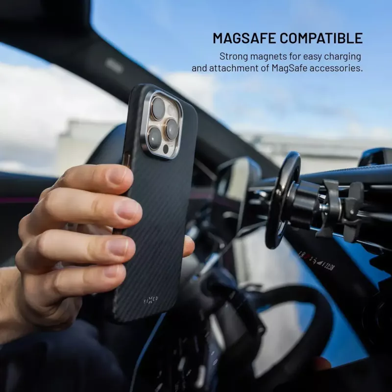 Fixed MagVelar | Aizmugures vāciņš | Samsung | Galaxy S26 Ultra | Aramīda šķiedras | Melns