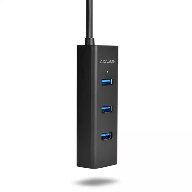 Axagon HUE-S2C interfeisa centrmezgls USB 3.2 Gen 1 (3.1 Gen 1) Type-A 5000 Mbit/s, melns