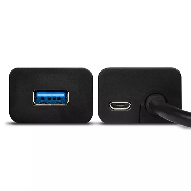 Axagon HUE-S2C interfeisa centrmezgls USB 3.2 Gen 1 (3.1 Gen 1) Type-A 5000 Mbit/s, melns