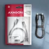 Axagon BUCM432-CM10AB USB kabelis USB4 Gen 3x2 1 m USB C Melns