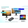i-tec Thunderbolt 3/USB-C Dual 4K dokstacija + USB-C uz DisplayPort kabelis (1,5 m) + strāvas padeve 60W