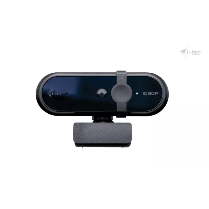 ITEC SOLOMON 100 1080p tīmekļa kamera, 2 MP, Full HD 1920×1080, USB, klipša stiprinājums, melna