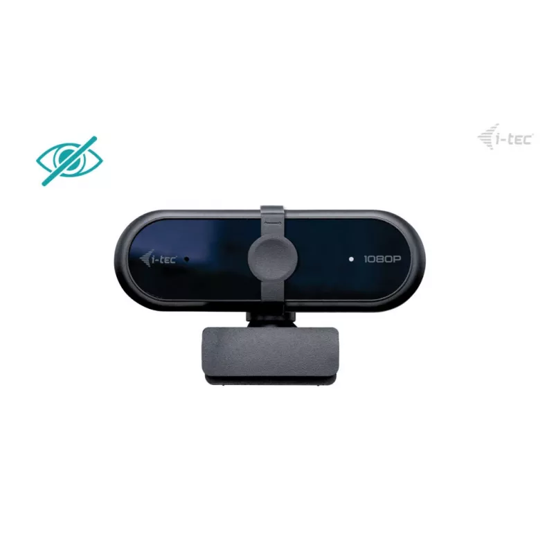 ITEC SOLOMON 100 1080p tīmekļa kamera, 2 MP, Full HD 1920×1080, USB, klipša stiprinājums, melna