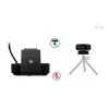 Webcam i-tec SOLOMON 300 4K, USB, 3840×2160, 8.29 MP, klipša stiprinājums, melna