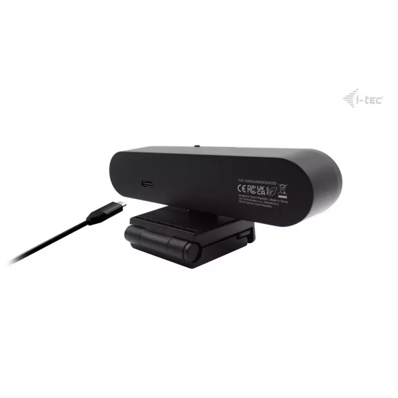 i-tec SOLOMON WH200 2K Webkamera Windows Hello, 4 MP, 2560 x 1440 pikseļi, 2K Ultra HD, 60 f/s, 1920x1080@30f/s, 1280x720@30f/s, 2560x1440@30f/s, Auto
