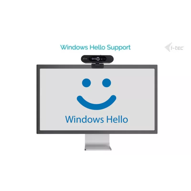 i-tec SOLOMON WH200 2K Webkamera Windows Hello, 4 MP, 2560 x 1440 pikseļi, 2K Ultra HD, 60 f/s, 1920x1080@30f/s, 1280x720@30f/s, 2560x1440@30f/s, Auto