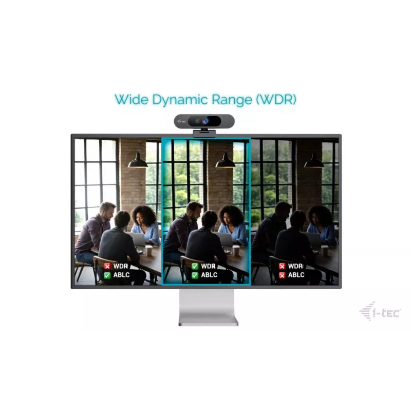 ITEC SOLOMON PRO 900 4K tīmekļa kamera, 3840×2160, 8,29 MP, USB, spailes stiprinājums, melna