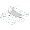 Beko HDMC 32400 TX Iebūvējamā keramiskā plīts virsma, 2 zonas, skārienvadība