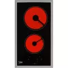 Beko HDMC 32400 TX Iebūvējamā keramiskā plīts virsma, 2 zonas, skārienvadība