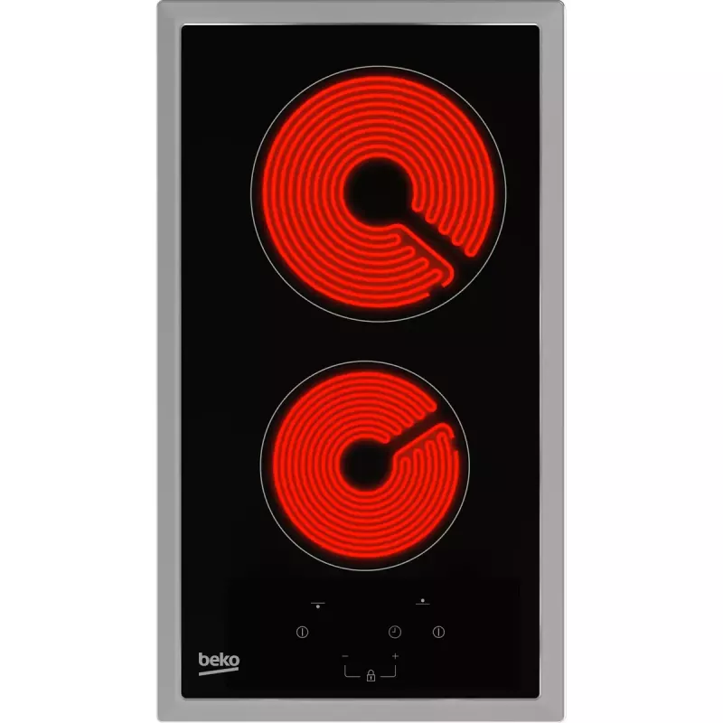 Beko HDMC 32400 TX Iebūvējamā keramiskā plīts virsma, 2 zonas, skārienvadība