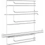 Beko 4480100203 krāsns teleskopiskā vadotne, 1 līmenis, sudraba