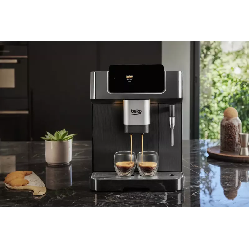Beko CEG7302B CaffeExperto automātiskais espresso automāts ar tvaika uzgali