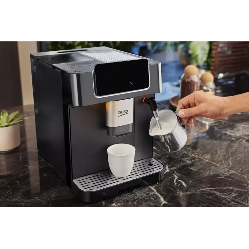 Beko CEG7302B CaffeExperto automātiskais espresso automāts ar tvaika uzgali