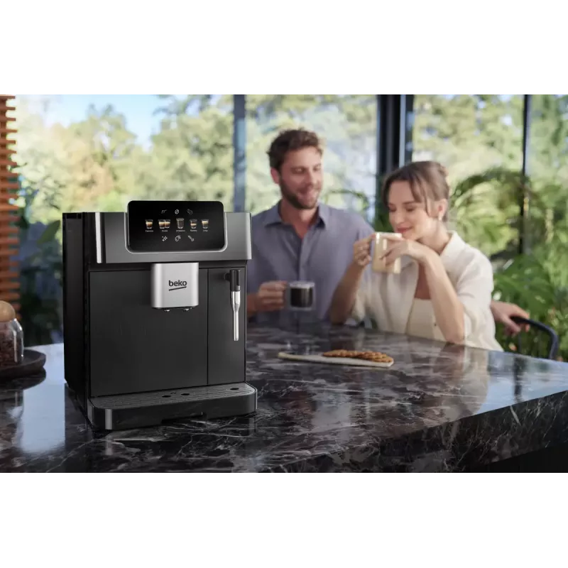 Beko CEG7302B CaffeExperto automātiskais espresso automāts ar tvaika uzgali