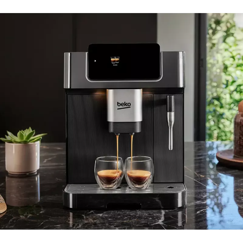 Beko CEG7302B CaffeExperto automātiskais espresso automāts ar tvaika uzgali