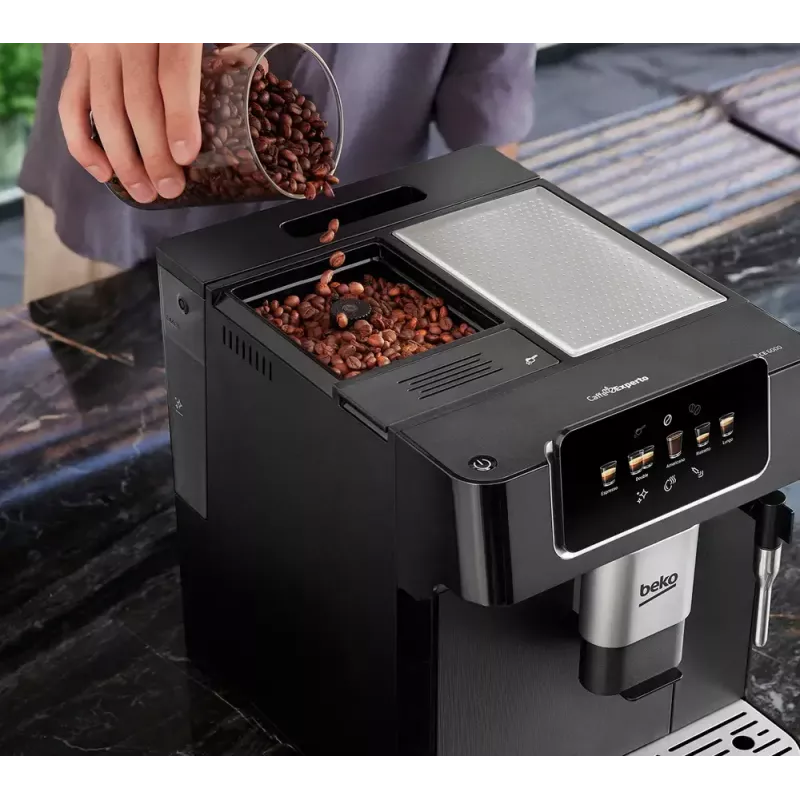 Beko CEG7302B CaffeExperto automātiskais espresso automāts ar tvaika uzgali