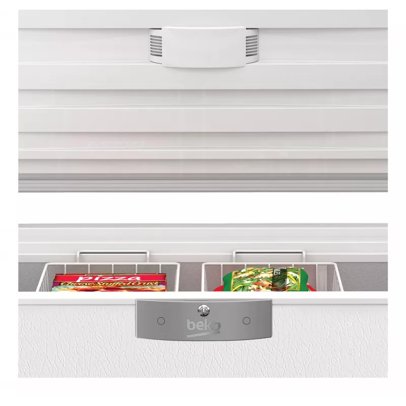 Beko HSM22340 saldētava Lādes saldētava Brīvstāvoša 230 L Balta