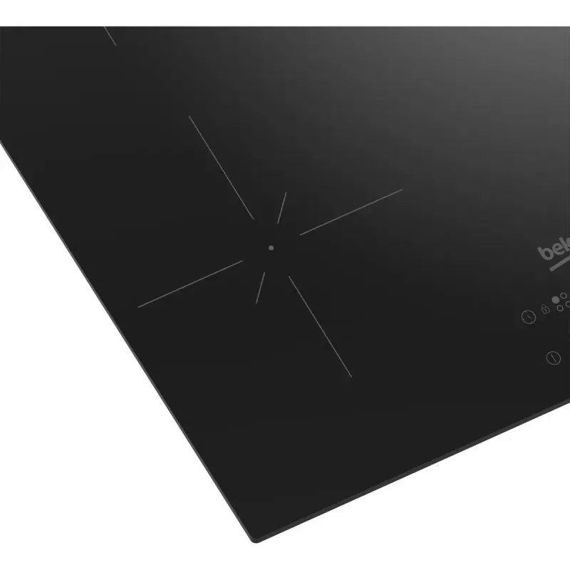 Beko HII64401QT Melns Built-in 60 cm Zone induction hob 4 zone(s)