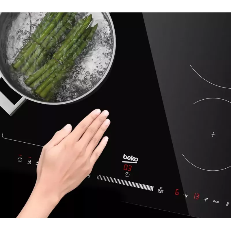 Beko HII64401QT Melns Built-in 60 cm Zone induction hob 4 zone(s)