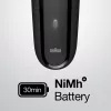 Braun Series 3 300BT bezvada mitrās un sausās skūšanās folijas skuveklis ar trimmeri