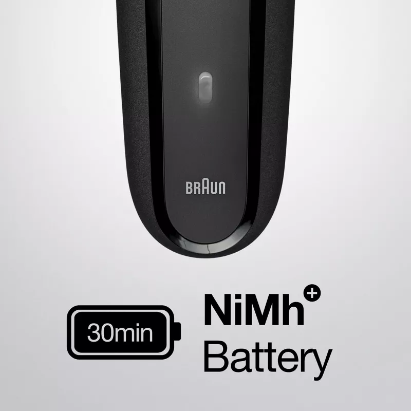 Braun Series 3 300BT bezvada mitrās un sausās skūšanās folijas skuveklis ar trimmeri