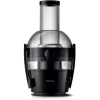 Lēnās sulu spiedes Philips Viva Collection HR1856, 800 W, melna, LED displejs, sulas trauks