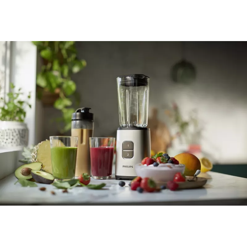 Philips Daily Collection HR2604/80 blenderis, 1 L, galda blenderis, 350 W, melns, nerūsējošais tērauds