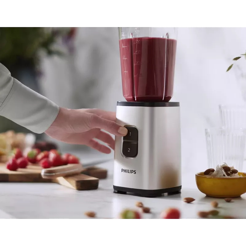 Philips Daily Collection HR2604/80 blenderis, 1 L, galda blenderis, 350 W, melns, nerūsējošais tērauds