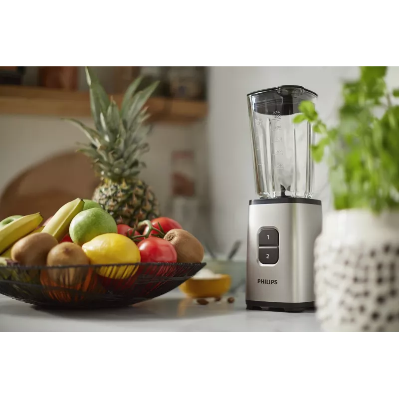 Philips Daily Collection HR2604/80 blenderis, 1 L, galda blenderis, 350 W, melns, nerūsējošais tērauds