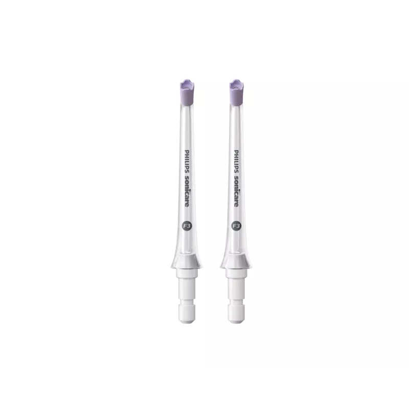 Philips Sonicare Power Flosser HX3062/00 2-komplekts F3 Quad Stream ūdens zobu diega uzgalis