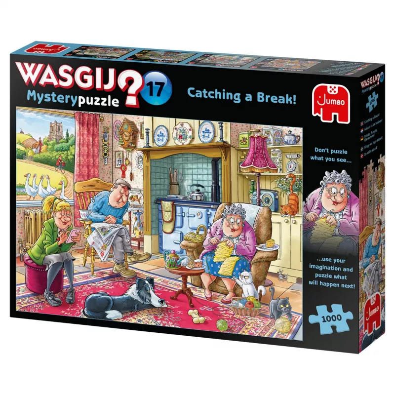 Wasgij Mystery 17 1000 gab. Jumbo Comics Puzzle