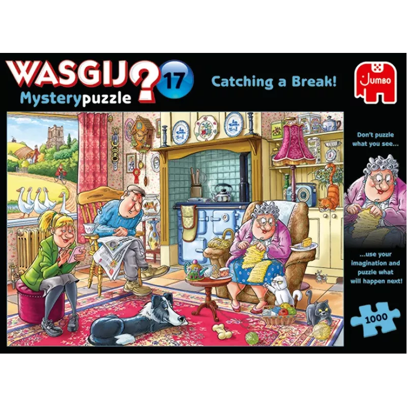 Wasgij Mystery 17 1000 gab. Jumbo Comics Puzzle