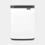 Brabantia Bo atkritumu tvertne 4 L taisnstūrveida tērauds melns balts