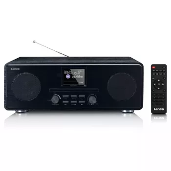 Interneta radio Lenco DAR-061 Analogais & digitālais DAB+ FM 20W