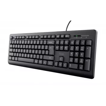 Trust TK-150 klaviatūra Universāla USB QWERTY Melna