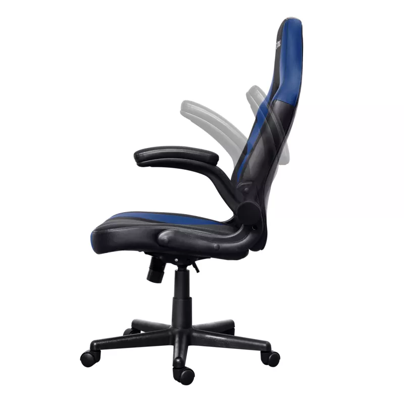 Trust GXT 703B RIYE Universāla spēļu krēsls Melns, Zils