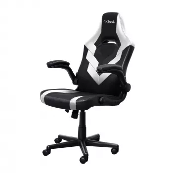 Universāla spēļu krēsls Trust GXT 703W RIYE melns balts 140 kg