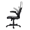 Universāla spēļu krēsls Trust GXT 703W RIYE melns balts 140 kg