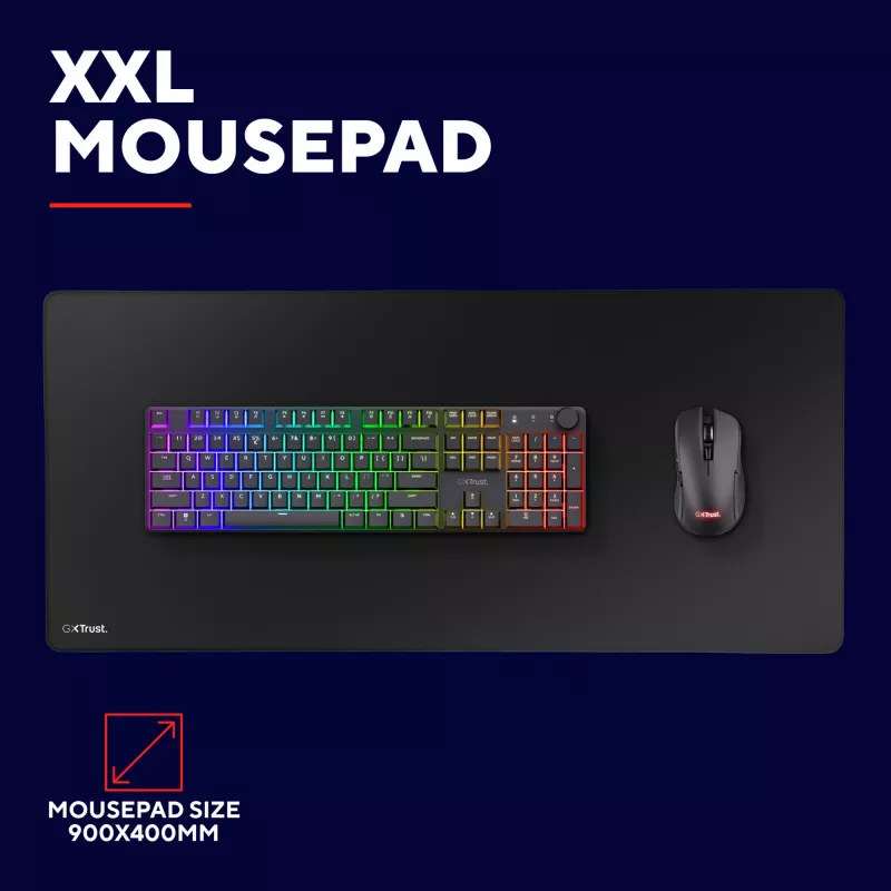 Trust GXT 759 Gaming pele pad Melns
