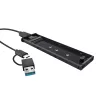 SSD korpuss TRUST 25806 Melns M.2, viena diska, līdz 4 TB, USB Type-C 10 Gbit/s (USB 3.2 Gen 2)