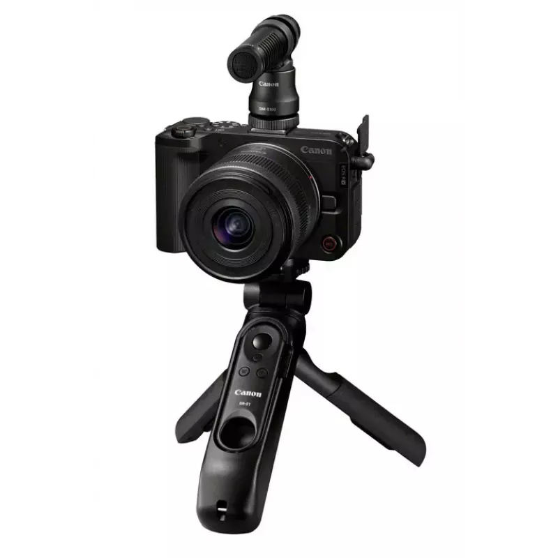 Canon EOS R50 V + RF-S 14-30mm F4-6.3 IS STM PZ Creator Kit MILC 24.2 MP CMOS 6000 x 4000 pikseļi Melns