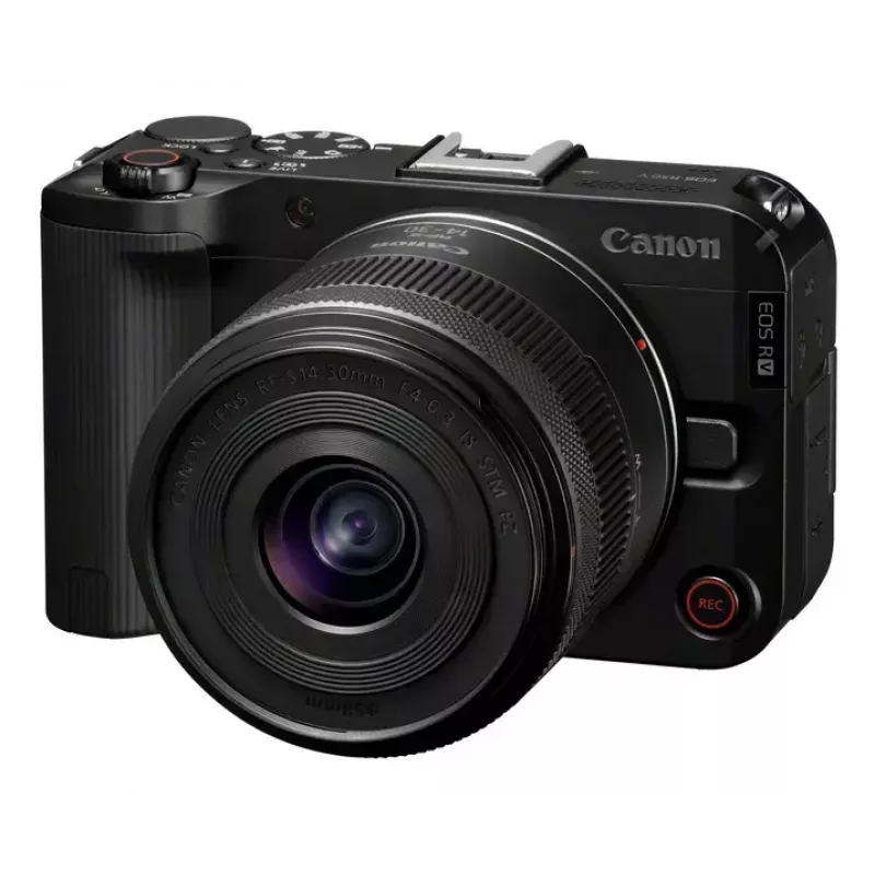 Canon EOS R50 V + RF-S 14-30mm F4-6.3 IS STM PZ Creator Kit MILC 24.2 MP CMOS 6000 x 4000 pikseļi Melns