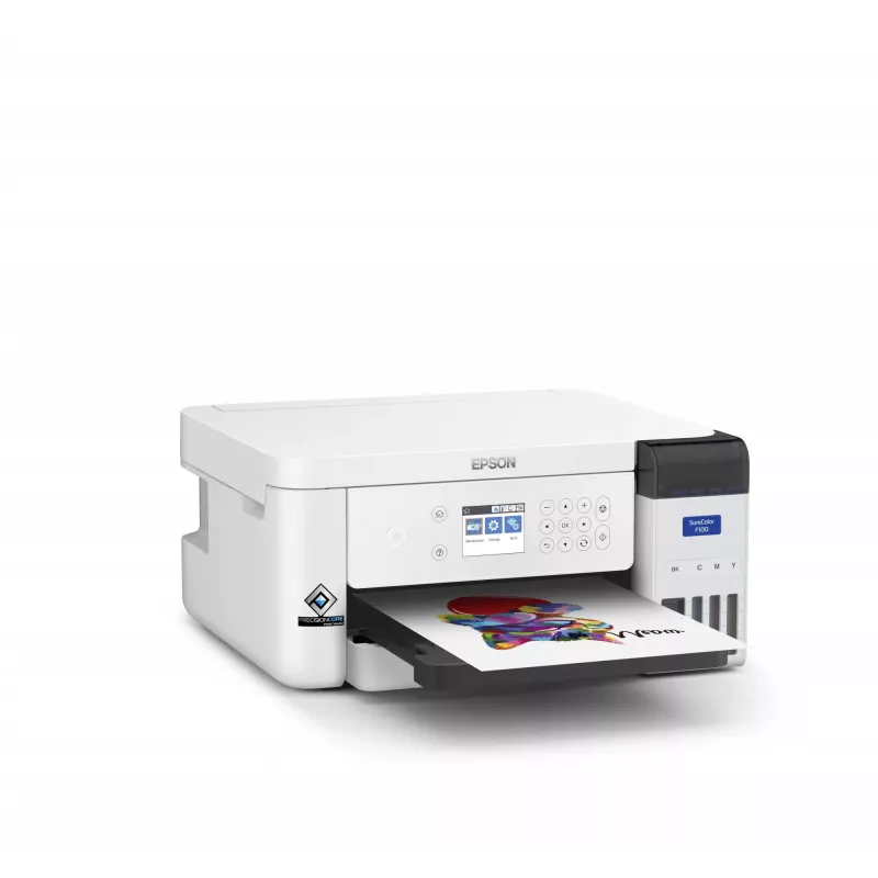 Epson SureColor SC‑F100 lielformāta printeris Wi-Fi tintes krāsains 600 x 1200 DPI A4 (210 x 297 mm) Ethernet LAN